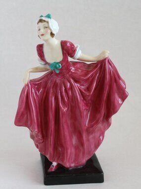 Vintage Royal Doulton "Delight" figurine HN 1772 Porcelain Made in England Crown
